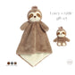 Sony Sloth Lovey and Rattle Gift SetEbba