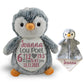 Personalized Birth Stat Penguin Stuffed Animal SetLITTLE ELSKA