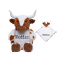 Personalized Longhorn Cow Set with NameLITTLE ELSKA