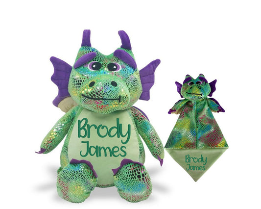 Personalized Name Dragon Stuffed Animal SetLITTLE ELSKA