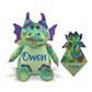 Personalized Name Dragon Stuffed Animal SetLITTLE ELSKA