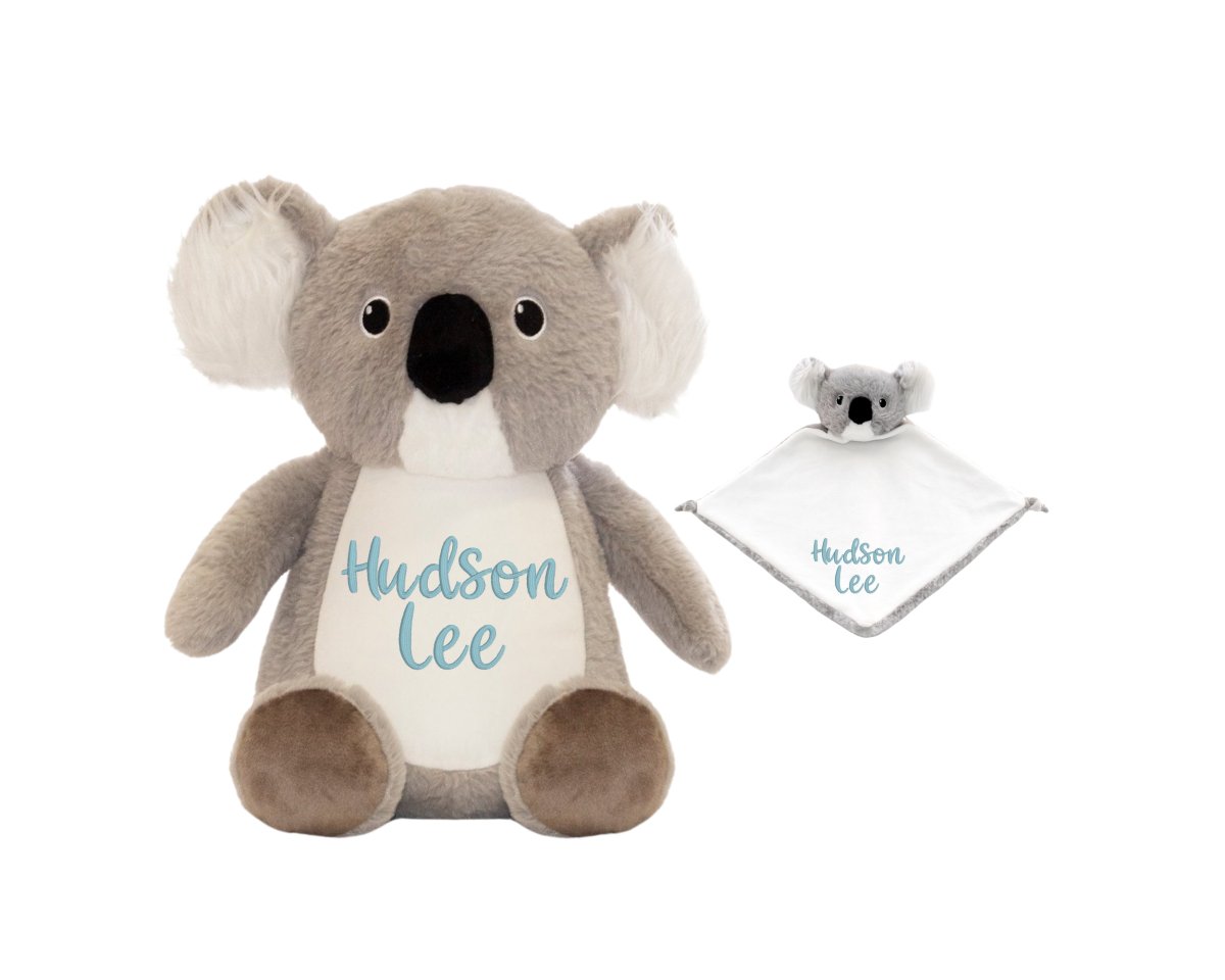 Personalized Name Koala & Lovey SetLITTLE ELSKA