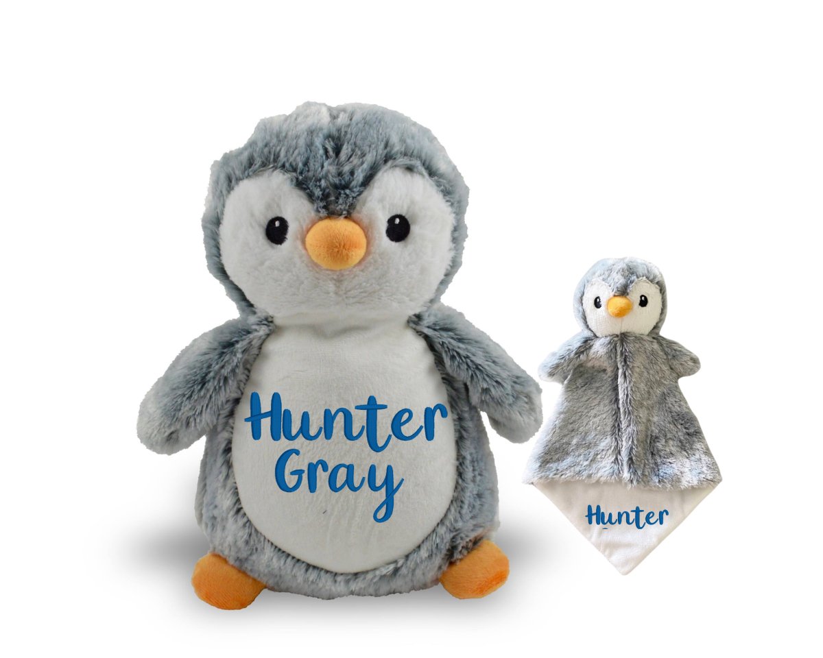 Personalized Name Penguin Stuffed Animal SetLITTLE ELSKA