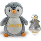 Personalized Name Penguin Stuffed Animal SetLITTLE ELSKA