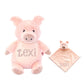 Personalized Name Pig Stuffed Animal SetLITTLE ELSKA