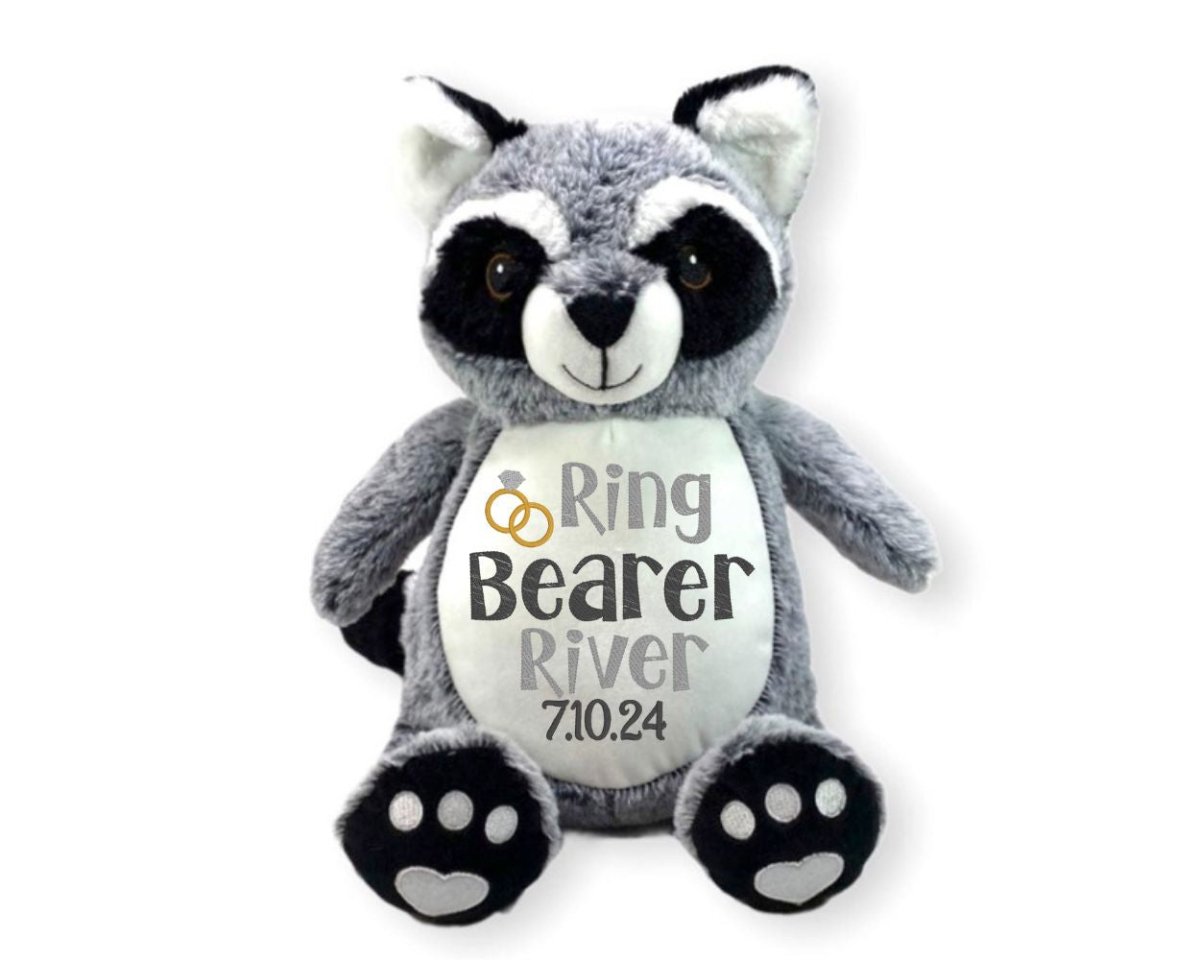 Ring Bearer Custom Stuffed AnimalI Sew Jo