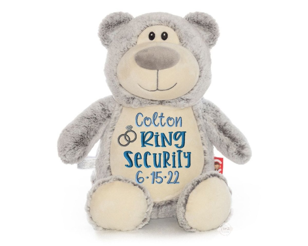 Ring Security Custom Stuffed AnimalI Sew Jo